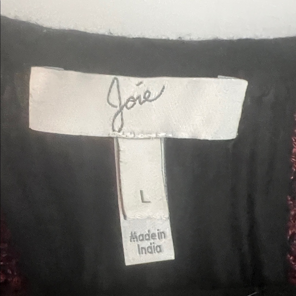 🕶️Joie Clea Embroidered Sheer Gauze Tie Tank Top - Picture 6 of 8